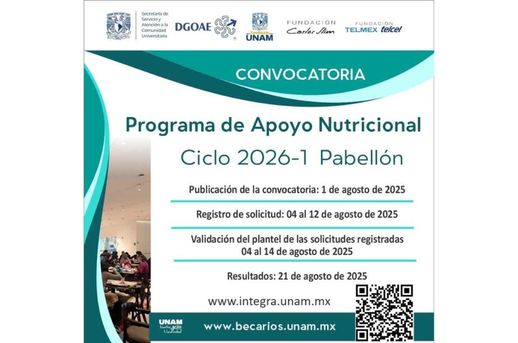 Becas UNAM 2026: abre registro para dos apoyos económicos