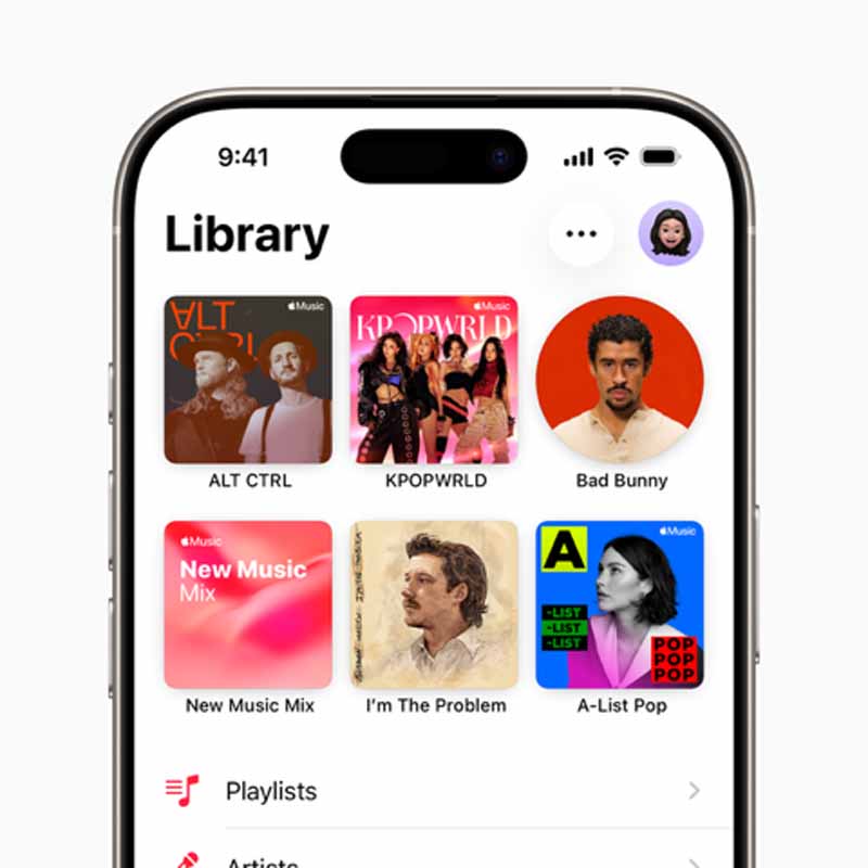 Apple Music estrena nuevas funciones como la traducción de letras, AutoMix y la opción de fijar música. Lo mejor de lo mejor