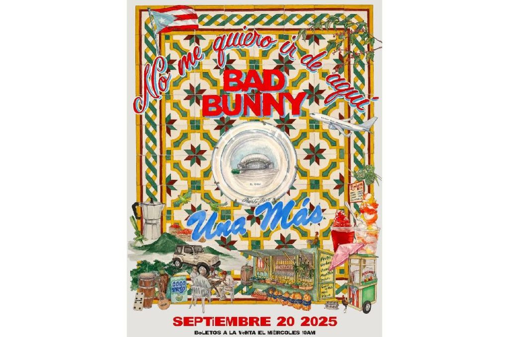 Bad Bunny No Me Quiero Ir de Aquí Una Más Prime Video transmisión en vivo concierto