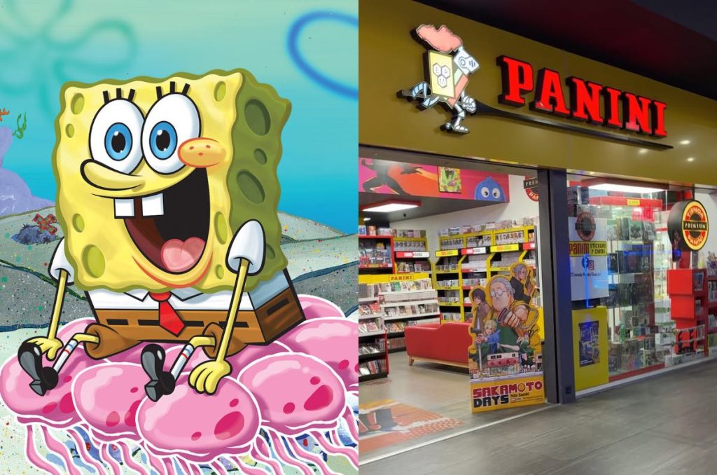 Bob Esponja Luis Carreño Firma de Autógrafos Panini Iztapalapa Parque Las Antenas CDMX