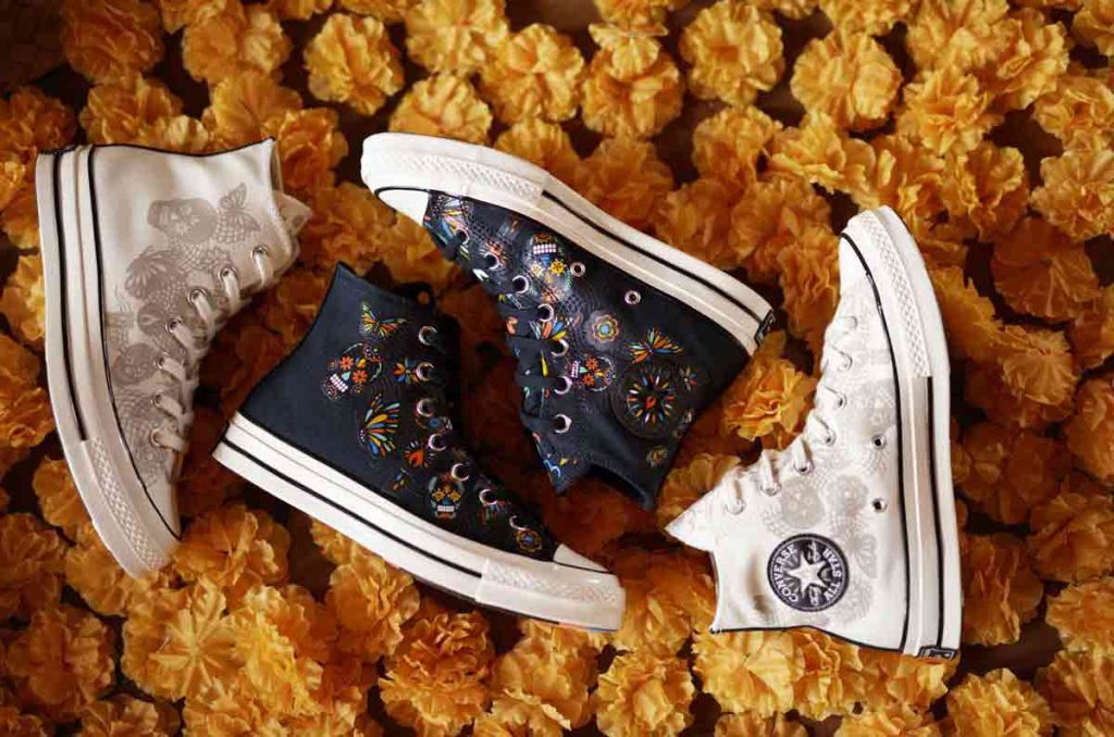 Converse lanza una colección de Día de Muertos inspirada en la tradición, la memoria y la cultura purépecha en los Chuck Taylor All Star.
