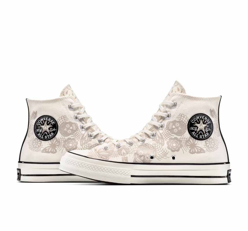 Converse lanza una colección de Día de Muertos inspirada en la tradición, la memoria y la cultura purépecha en los Chuck Taylor All Star.