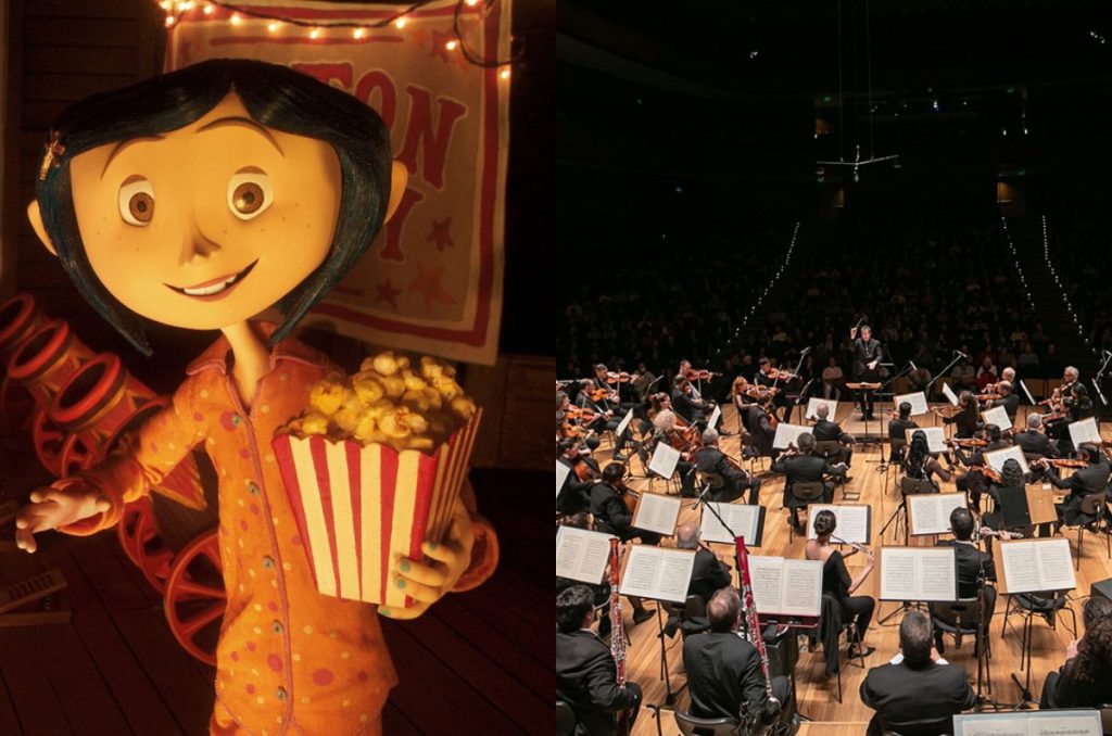 Coraline y la Puerta Secreta película concierto sinfónico Auditorio Nacional CDMX 2026