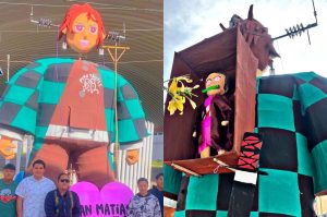 ¿Tanjiro panzón? Demon Slayer protagoniza quema en México