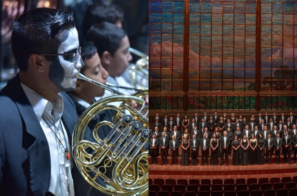 Día de Muertos concierto sinfónico en Bellas Artes CDMX