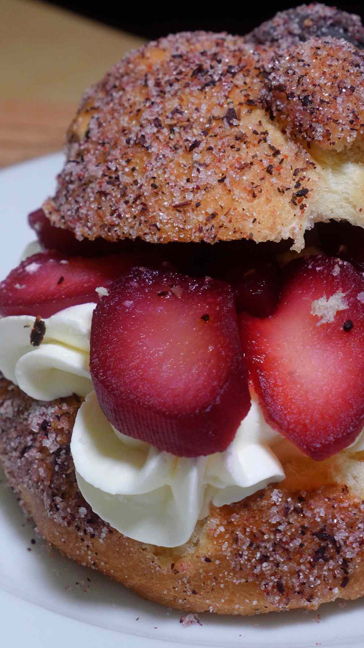 Pan de muerto Rosa en CDMX 