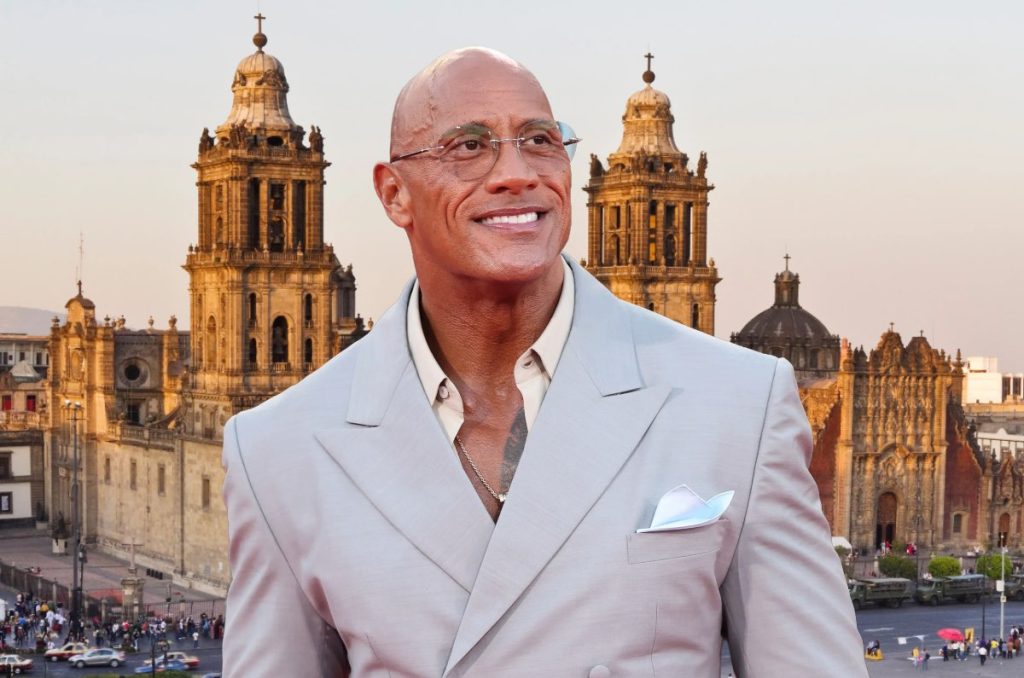 Dwayne Johnson CDMX La Máquina The Smashing Machine premier en México