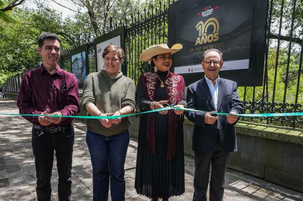 Exposición gratis por los 10 años de la F1 en México