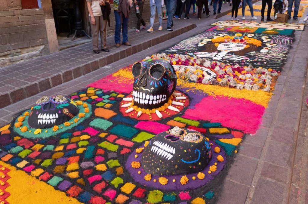 Detalle de Festival de Muertos pasado en Guanajuato Capital