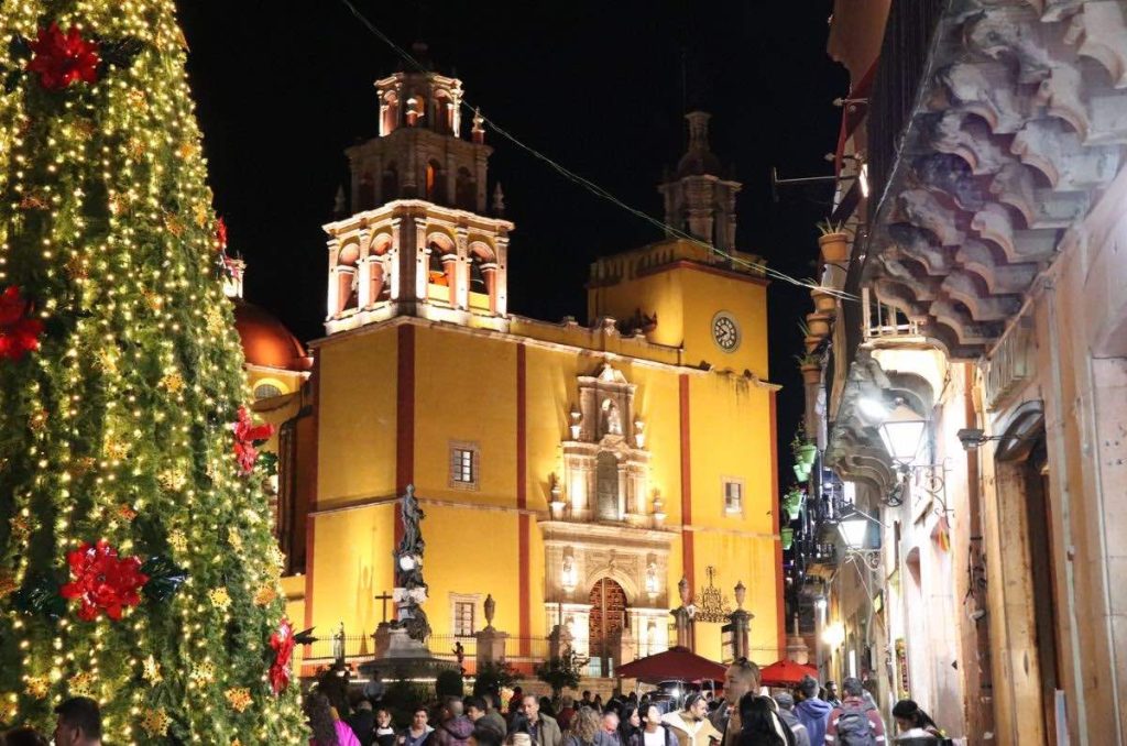 Guanajuato Capital en invierno en años anteriores