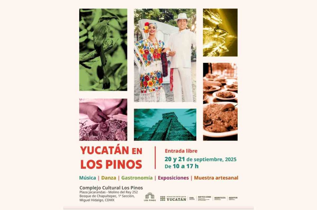 Festival Yucatán en Los Pinos 2025: Cultura y gastronomía en CDMX