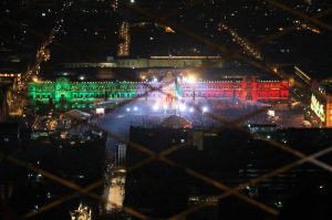15 de septiembre desde las alturas: fuegos artificiales con vista única desde la Torre Latino