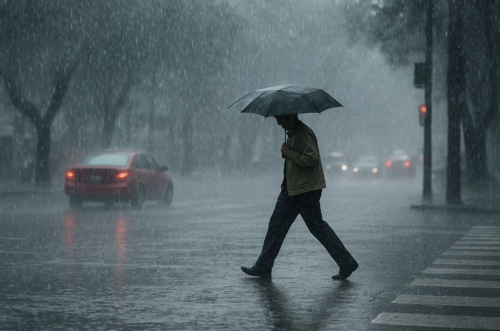 Seguirán las fuertes luvias en CDMX para hoy