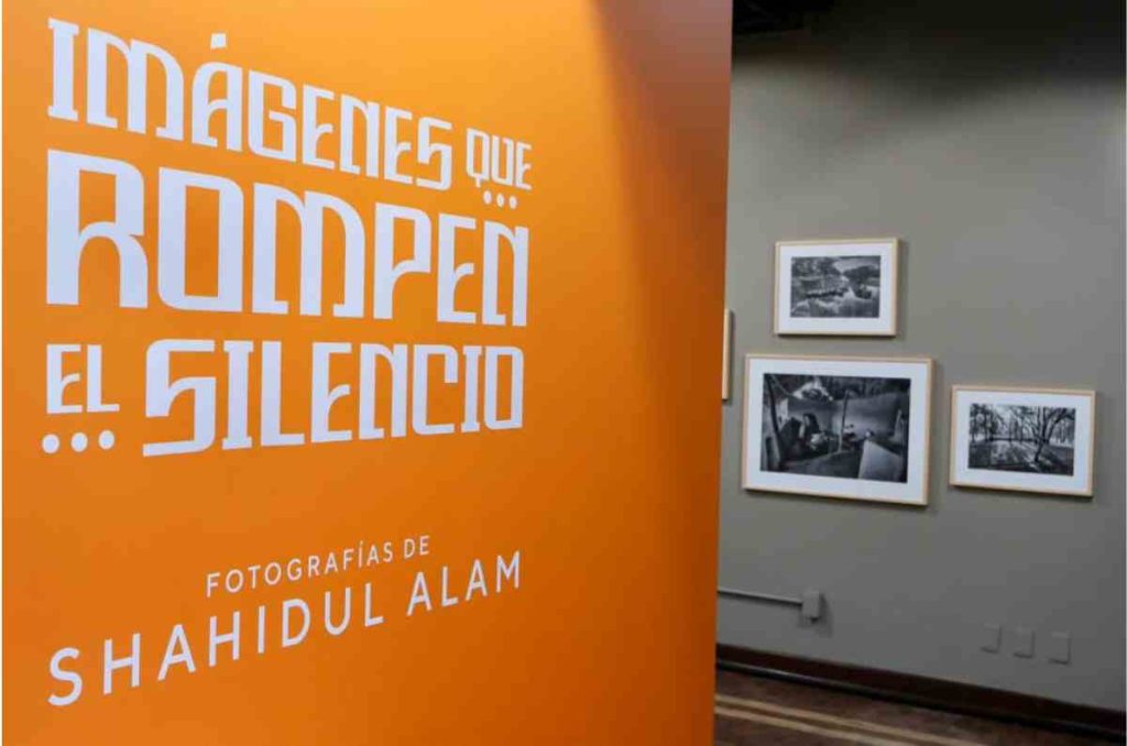 Imágenes que rompen el silencio, expo fotográfica de Shahidul Alam en el Museo Vivo del Muralismo