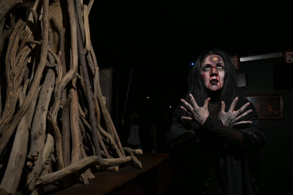 Los Tres Lamentos de la Llorona en el Museo de la Inquisición.