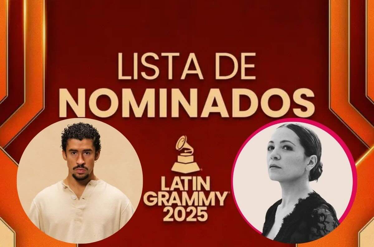 Latin Grammy 2025: La lista de nominados es liderada por Bad Bunny
