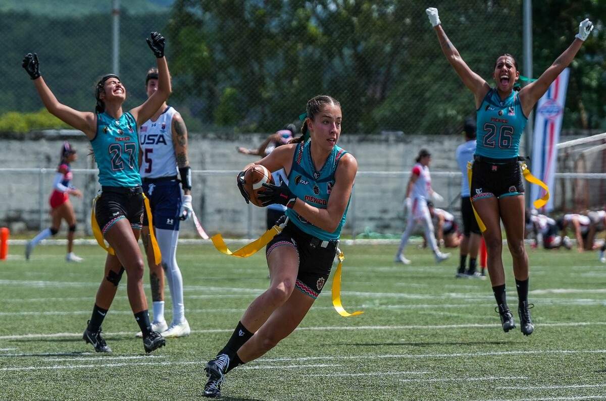 ¡Orgullo Nacional! México es campeón del panamericano de Flag Football
