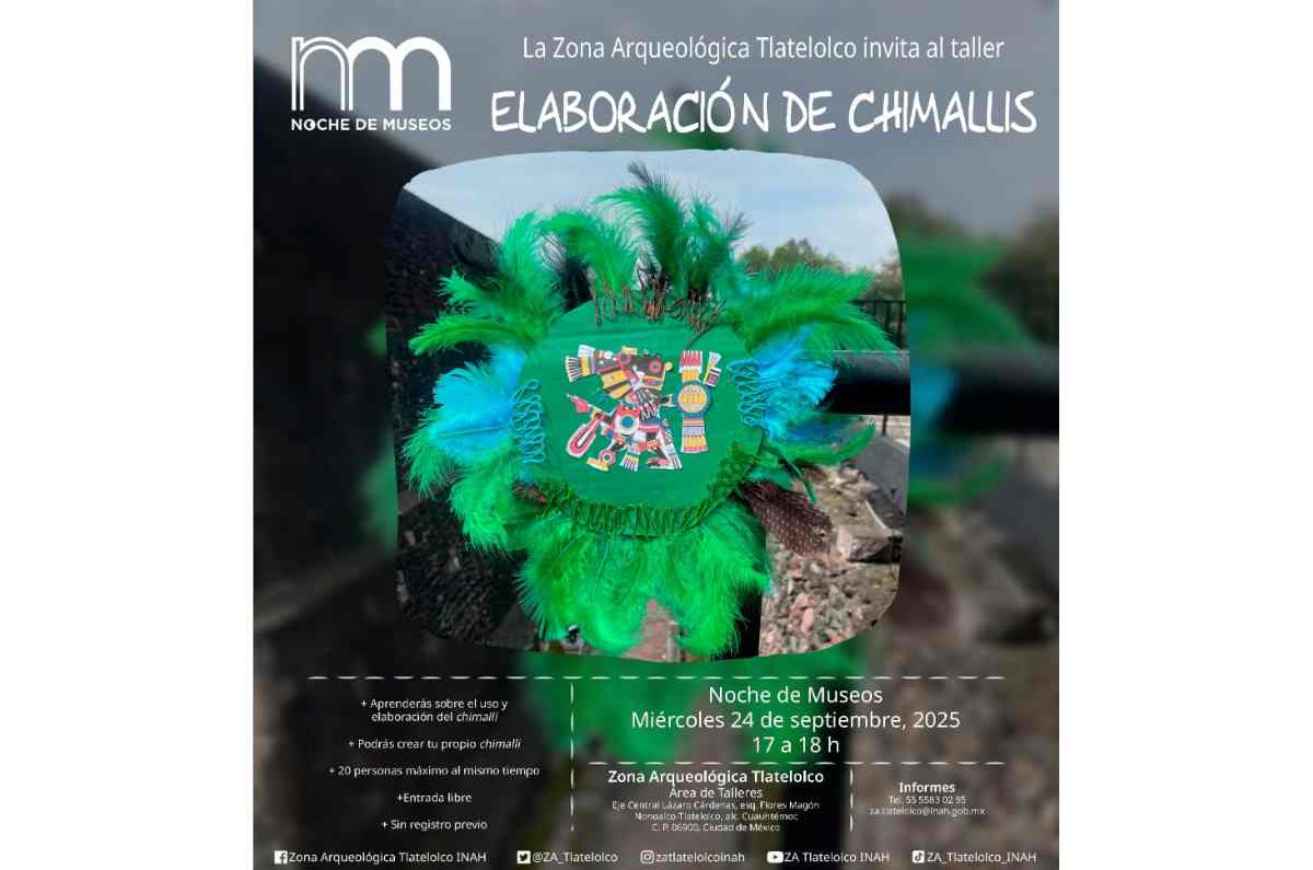 Elaboración de Chimallis en la Zona Arqueológica de Tlatelolco
