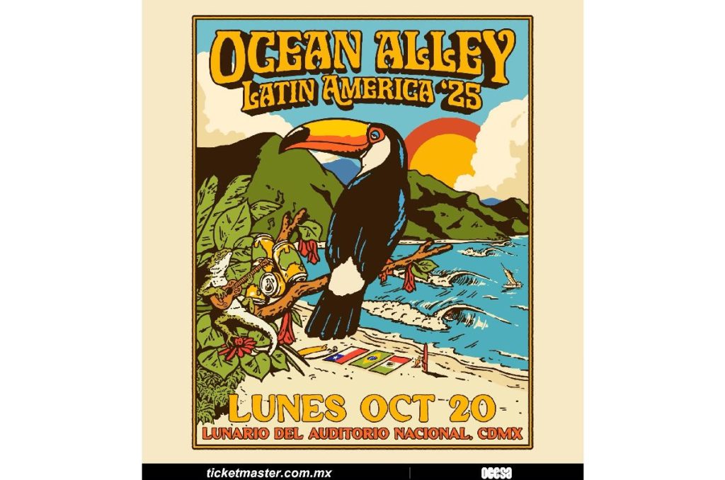 Ocean Alley México 2025 concierto Lunario del Auditorio Nacional CDMX.