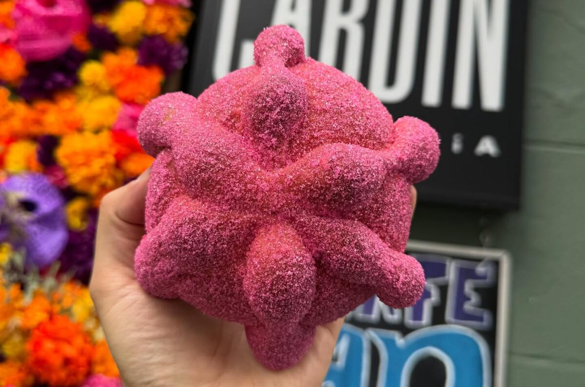 Dónde comer pan de muerto rosa en CDMX