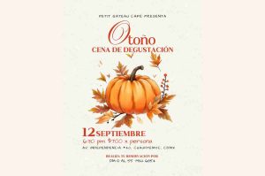 Cena de degustación de otoño en Petit Gateau Café: sabores que celebran la temporada