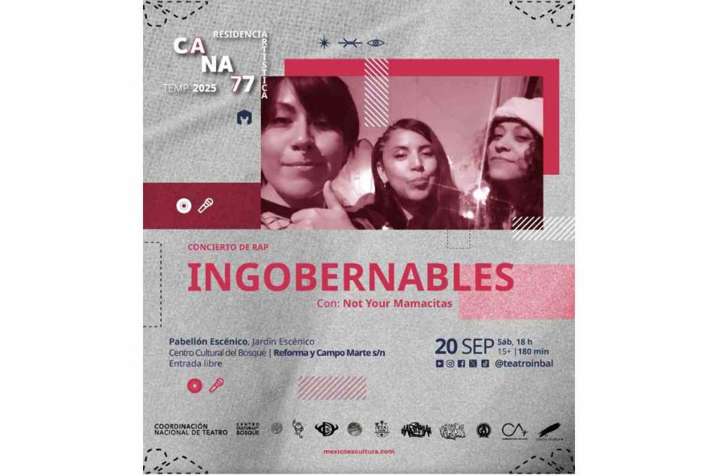 Conoce el talento que nace dentro y fuera de los centros penitenciarios: Residencia Cana77 llega al Jardín Escénico en CDMX