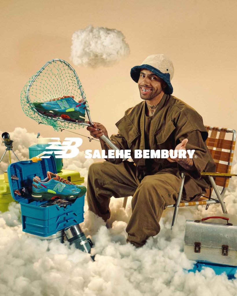 Salehe Bembury colabora con New Balance para una nueva versión del modelo 1000, inspirada en las Smoky Mountains y sus paisajes brumosos.
