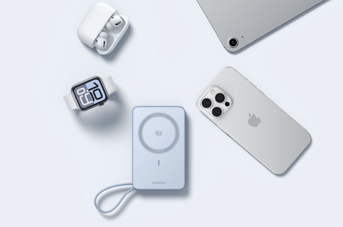 La power bank de UGREEN con la que sí querrás cargar tu iPhone sin cables