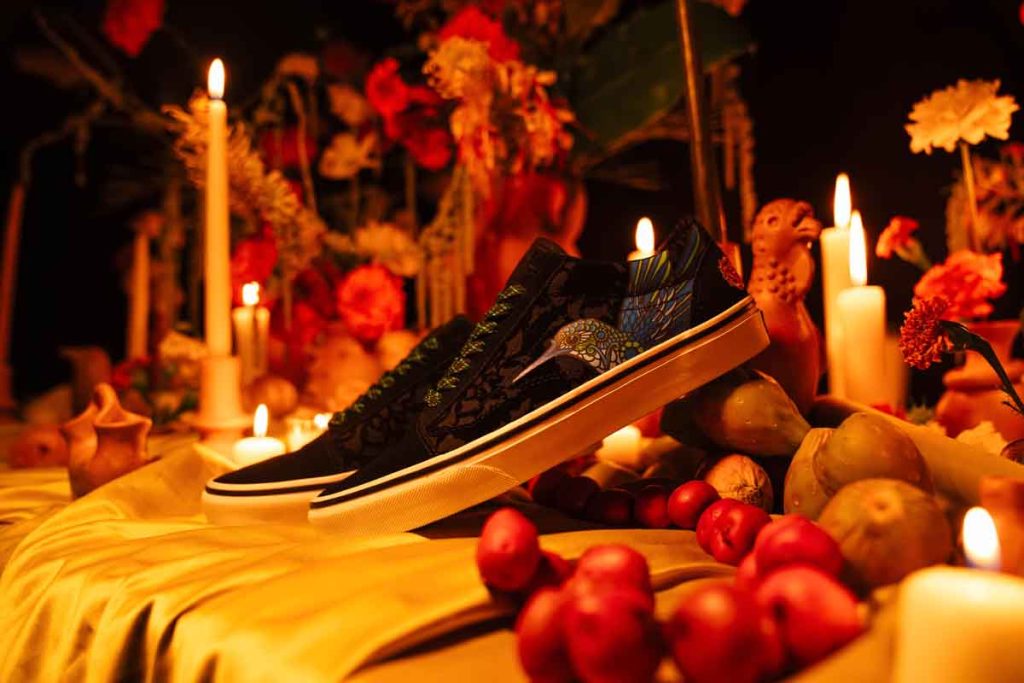 Vans celebra el Día de Muertos con una colección inspirada en la leyenda del colibrí como mensajero entre los vivos y los muertos