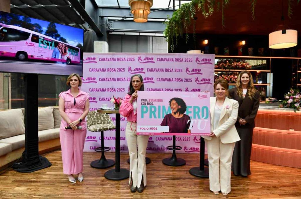 Caravana Rosa ADO 2025: mastografías gratuitas
