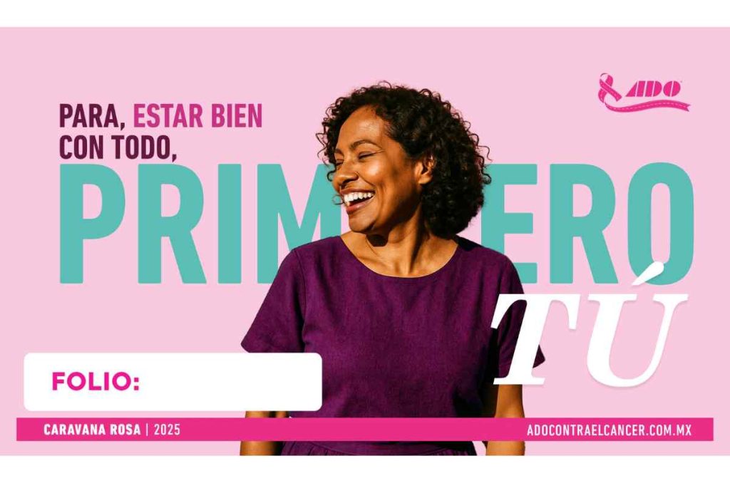 Caravana Rosa ADO 2025: mastografías gratuitas
