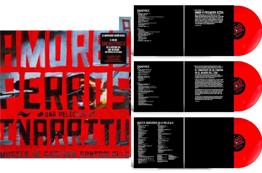 Amores Perros reestreno 25 aniversario vinyl vinilo banda sonora soundtrack donde comprar y precio