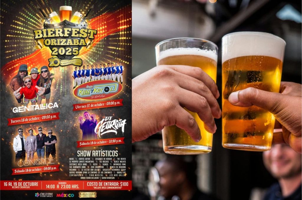 Llega el Bierfest 2025 a Orizaba: Todo lo que debes saber 1