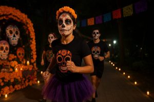 Miquiztli 2025: una carrera nocturna para celebra Día de Muertos en Xochimilco