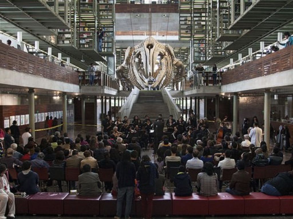 Concierto en la Biblioteca Vasconcelos