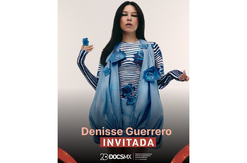 Denisse Guerrero Belanova Presentación documental Murió la fantasía CDMX en DocsMX 2025 Cinemex Insurgentes