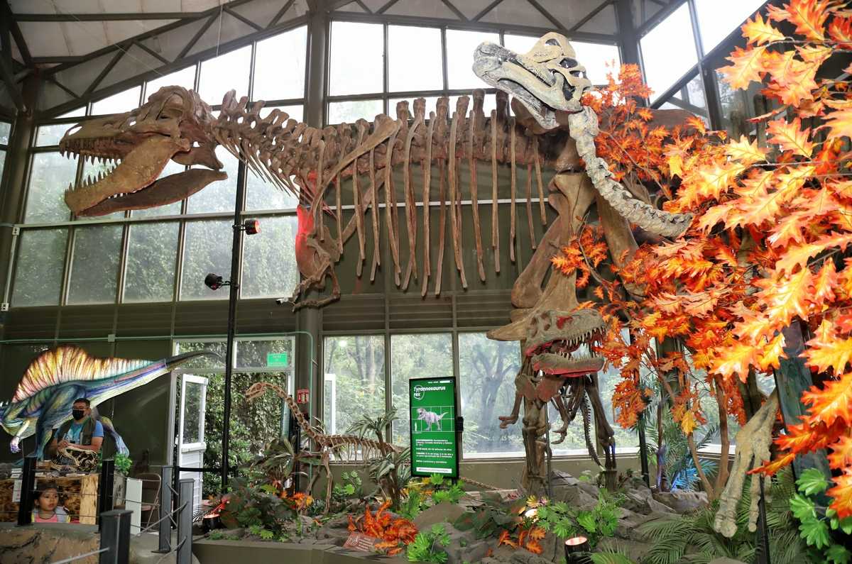 Dinosaurios en Chapultepec