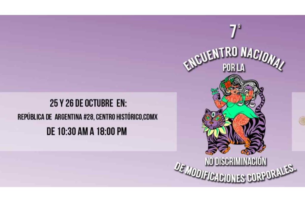 7º Encuentro Nacional por la No Discriminación de Modificaciones Corporales en el Museo Vivo del Muralismo