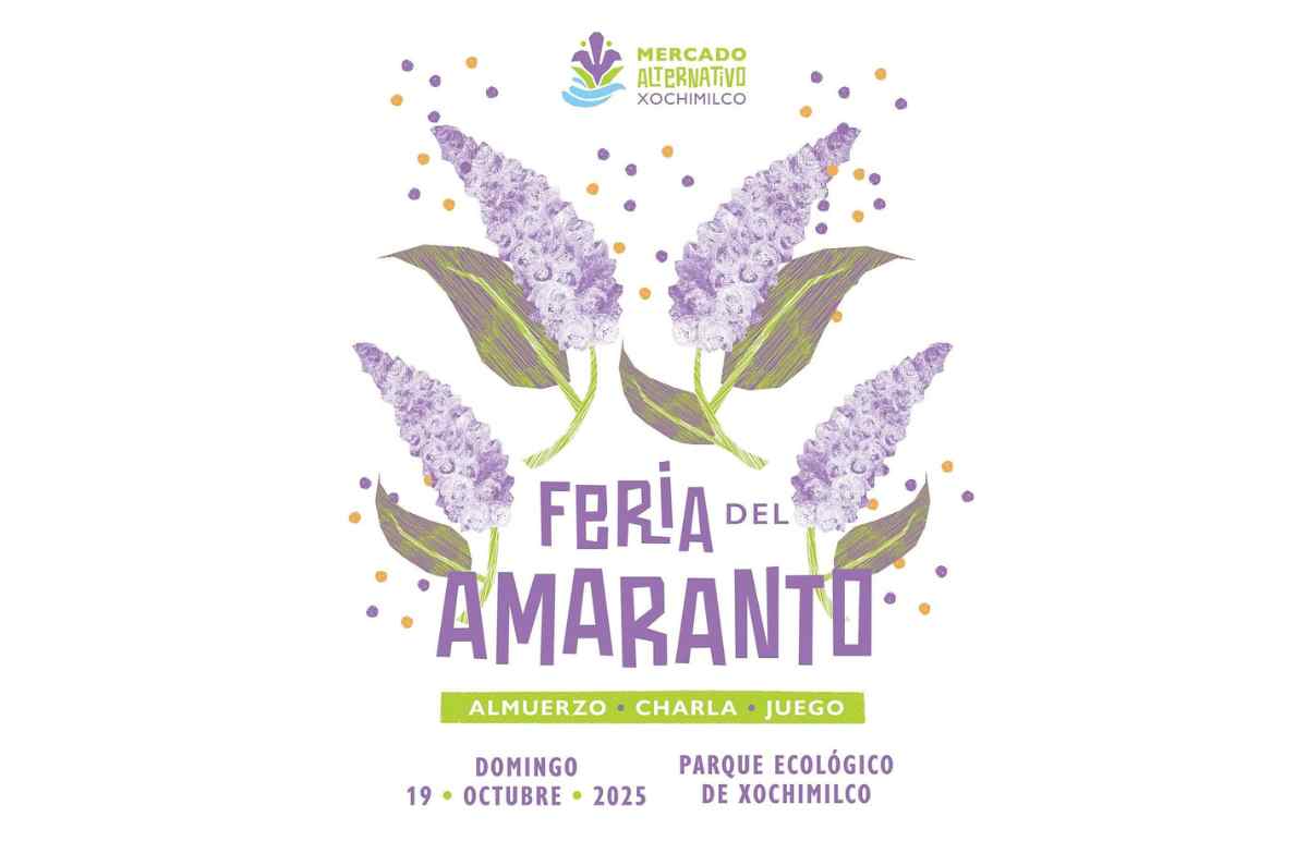 Celebra la Feria del Amaranto en el Parque Ecológico de Xochimilco