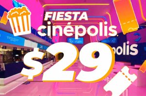 ¡Boletos de cine a solo $29 pesos! Entérate de todo acerca del regreso Fiesta Cinépolis