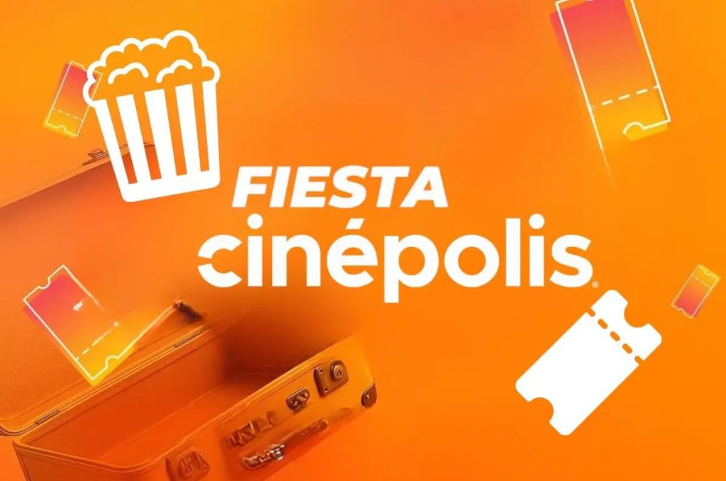 Fiesta Cinépolis banner naranja