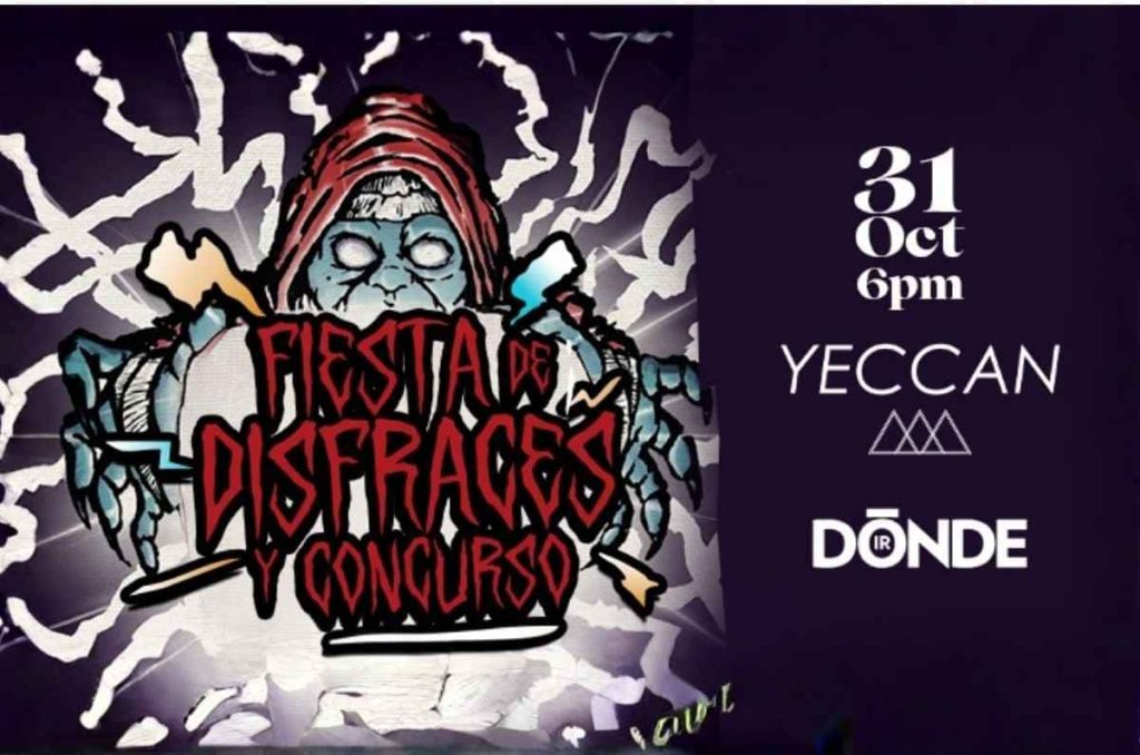 Fiesta de disfraces Yeccan y Dónde Ir Halloween 2025: ¡con premios!