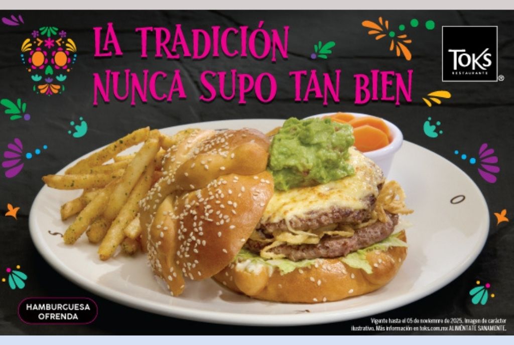 ¡Toks lanza su Pan de Muertoks con sabores que no te puedes perder! 0