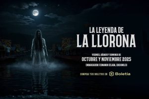 La Llorona en Xochimilco 2025: horarios, boletos y todo sobre “La Cihuacóatl”