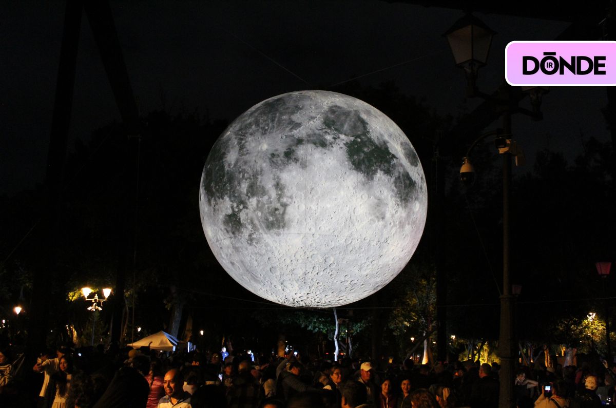 Museo de la Luna: dónde ver la instalación monumental en Querétaro