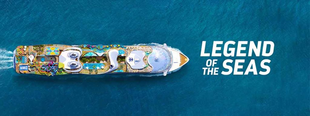Royal Caribbean presenta su crucero más cool: Legend of the Seas. Un barco que promete convertir cada día en una experiencia de película