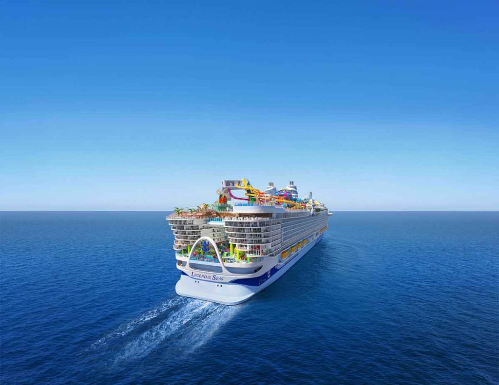 Royal Caribbean presenta su crucero más cool: Legend of the Seas. Un barco que promete convertir cada día en una experiencia de película
