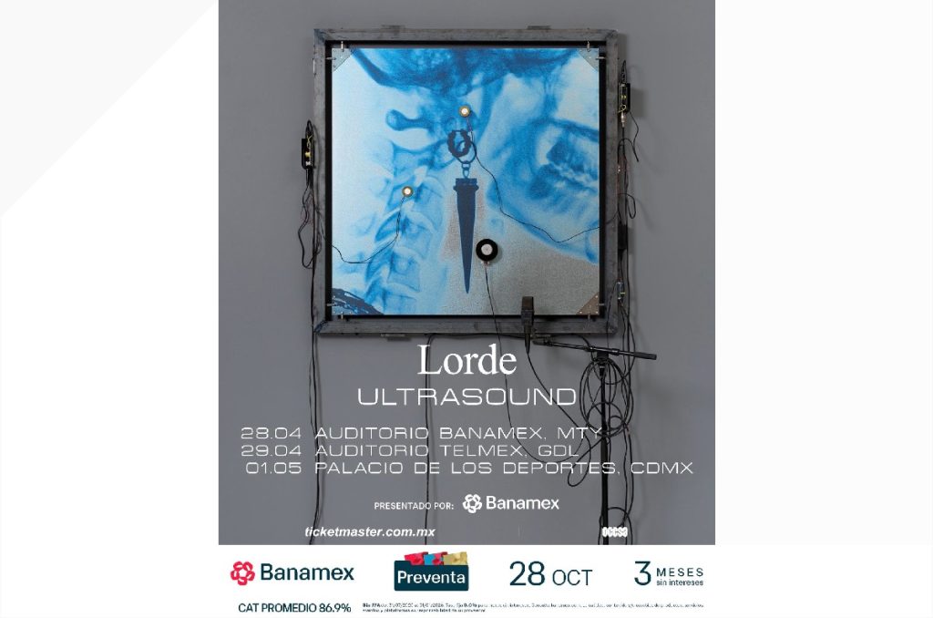 Lorde México concierto 2026 Palacio de los Deportes boletos, preventa y precios