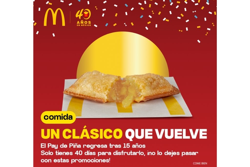 ¡El Pay de Piña vuelve y solo por tiempo limitado! 1