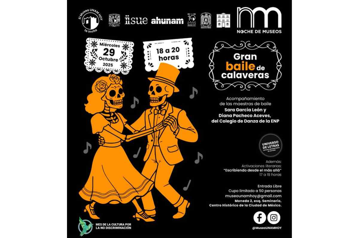 Gran Baile de Calaveras en Museo UNAM Hoy